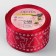 Satin tape "Deer", 50 mm, 23 ± 1 m, color red No. 33