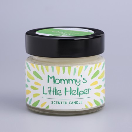Aromatic candle in the Bank "Apple juice", owl wax, 80 g-6