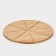 Pizza board with hidden handles of Adelica "Italiano", D = 40 cm, birch