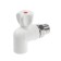 Ball crane for OTMO radiator, 25 x 3/4 ", corner, external thread