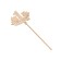 Topper for the Cake "September 1", wooden, mix