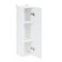 The cabinet suspended for the bathroom "PS" Right, 20 x 80 x 24 cm
