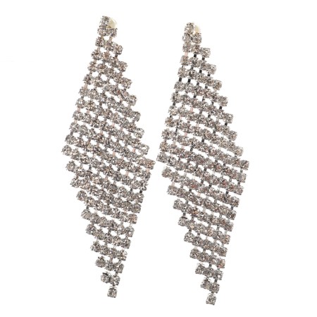 Earrings hanging silver color