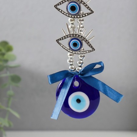 Suspension from the evil eye "Three Eyes" 19.5x4.8x1 cm-2