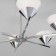 Ceiling chandelier with Plane Rylee, 60W, E27, 73x73x40 cm