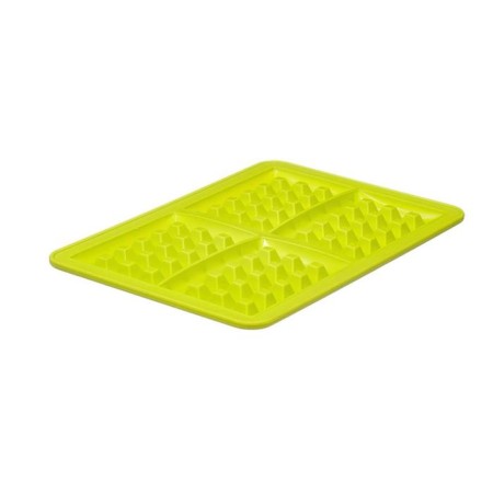 Form for baking Viennese waffles, from silicone on a metal frame