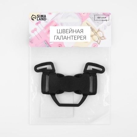 Fastex 22, 25, 27 mm, five, load up to 35 kg color black-5