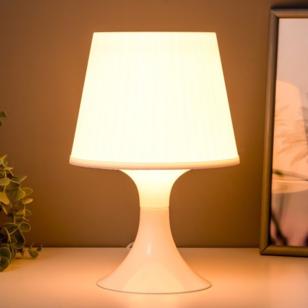 Table lamp 1340001 1HE14 15W white d = 19.5 height 28 cm Risalux-2