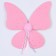 Carnival set "Butterfly", 5-7 years old, pink: skirt, wings