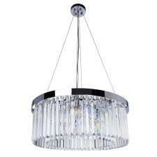 Secunda 22 cm chandelier, D 60 cm, 8x60W E14