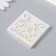Mold Silicon "Plant Patterns" 5 items 0.5x5.6x5.6 cm