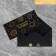 Money envelope "Space Gift", on black craft, embossing, 16.5 x 8 cm
