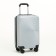 Small suitcase 20 "On a zipper, code lock, 4 wheels, color gray color
