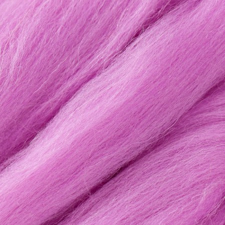 Fasting wool 100% half -toned wool 50 g (058, lilac)-1