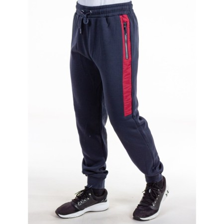 Sports costume men's ise, size 48, burgundy color, dark blue-14