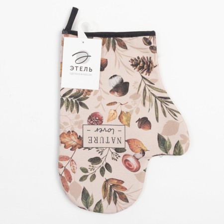 NATURE FOREST mittens-output 20x28cm, sarzha, 100% cotton, gut 250g/m2-3