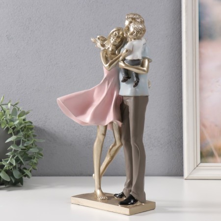 Souvenir Polystone "Happy Family" 31x10x16.5 cm, mix-4