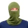 Balaclava, footer, khaki color
