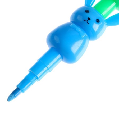 Wax pencil "Hare", set of 5 colors-2