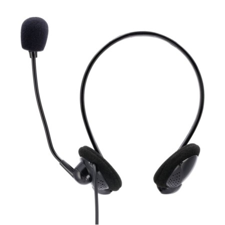 Headphones with Hama NHS-P100 Microphone Black 2m False Cervical Rim (00139920)-2