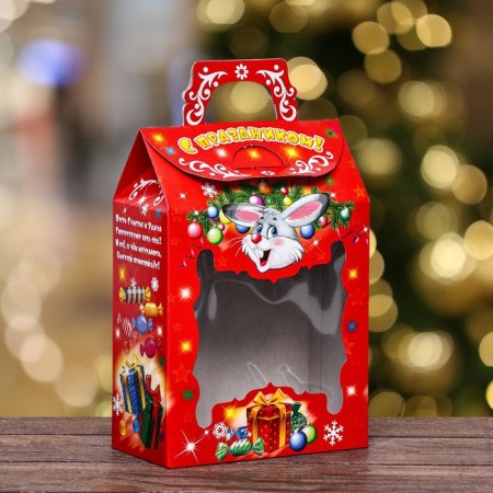 Gift box "Rabbit", 24 x 16.5 x 9 cm