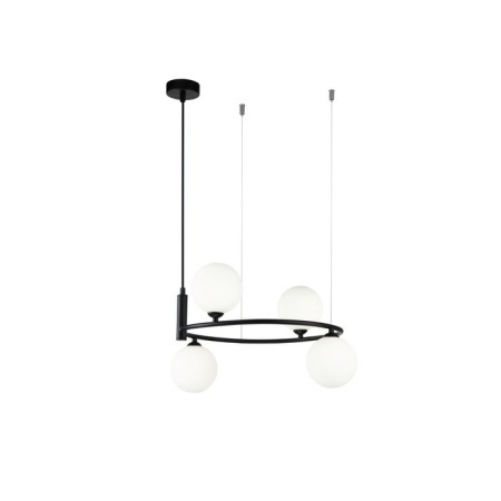 Suspension lamp Maytoni Mod013PL-04B, 4XG9, 25W, 39x43.5x184 cm, Black color-1