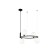 Suspension lamp Maytoni Mod013PL-04B, 4XG9, 25W, 39x43.5x184 cm, Black color
