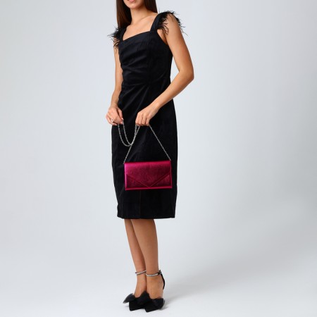 Female bag on magnet, color fuchsia-7