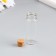 Decor for creativity Glass "A bottle with a cork" set of 5 pcs 14 ml 6x2.2x2.2 cm