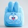 Plush backpack with a pocket, 22 cm x 6 cm x 19 cm "crumbs", mixes