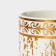 Ceramic candy "Gold. Bird ", 220 ml, 8 × 21 cm, white color