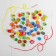 Lacing "learning to count", 50 elements, color mix