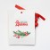 Ring for napkins "bow", col. red, d 5 cm, tree