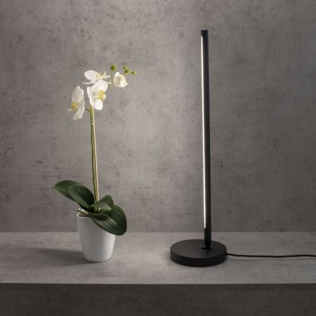 MANTRA TORCH, LED, 900LM, 3000K, 150x150x598 mm table lamp, matte black color-3