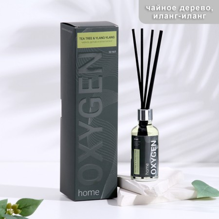 Diffusor aromatic Oxygen Home "Tea tree and ylang-ylang", 50 ml
