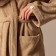 Terry robe with a hood Women's SL Home: Basic "Sabbia", Rr. M, 100% HL, 420 g/m2