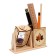 Sanding clock "Maple leaf", souvenir, with a pencil, 10 x 13.5 cm, purple