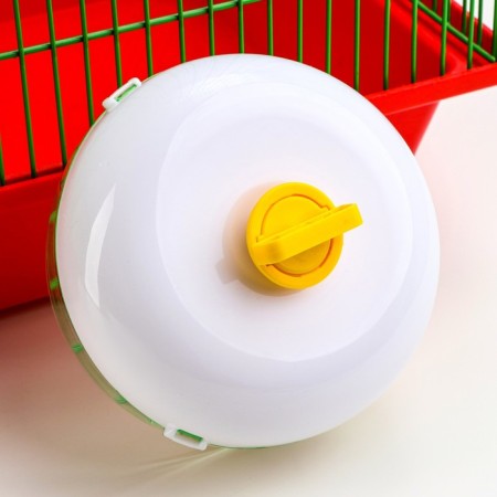 Wheel for rodents are quiet, 14 cm, green-1