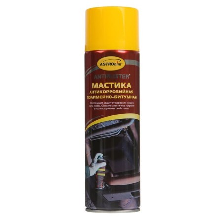 Anti -corrosion mastic Astrohim Politime - bitumen, 650 ml, aerosol, AS - 491