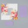 Box for sweets, confectionery packaging, 4 cells, “Flowers”, 10.5 x 10.5 x 3.5 cm