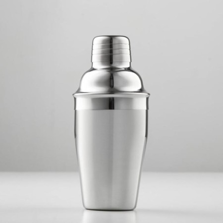 Skryme stainless steel shaker, 350 ml, silver color