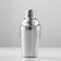 Skryme stainless steel shaker, 350 ml, silver color
