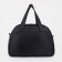 Sports bag with lightning, without lining, external pocket, black color