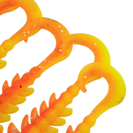 Twizer Yaman Pro Ruff, r.7.6 cm, color #25 - Sunshine, apple. 10 pcs.-3