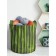 Bamboo stem textile bag, for storing things and toys, size 30x30 cm, 18.9 liters