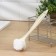 Brush for dishes with a straight handle Malta, 5 × 5 × 23 cm, beige color