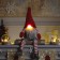 LED figure "Dwarf with a beard" 14 × 47 × 9 cm, textiles, batteries AG10x3, glow warm white