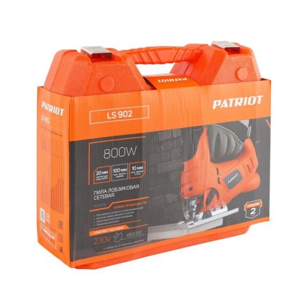 Patriot LS902, 800 W, 800-3000 move/min, drank 100 mm, case, cast platform-11