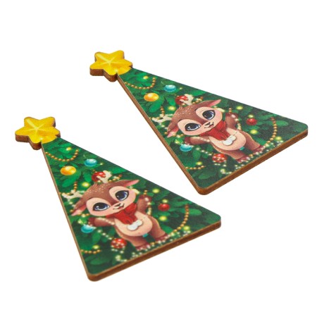 New Year's board game "New Year! Christmas trees "-2