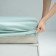 Vileshin sheet "Fergi", size 200x180x25 cm, mint color